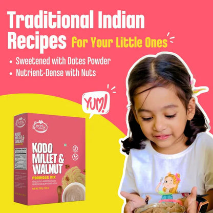 Early Foods Kodo Millet & Walnut Porridge Mix - 200 gm