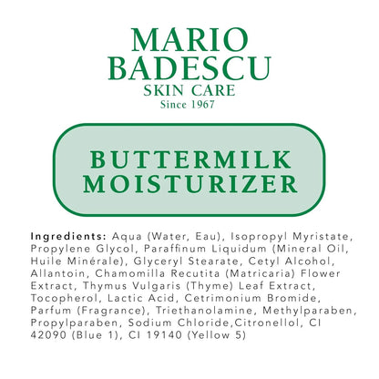 Mario Badescu Buttermilk Face Moisturizer - 59 ml