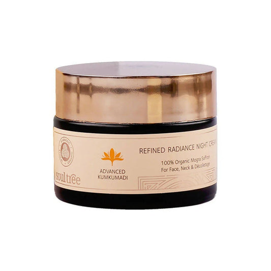 Soultree Advanced Kumkumadi Refined Radiance Night Cream - 50 gm