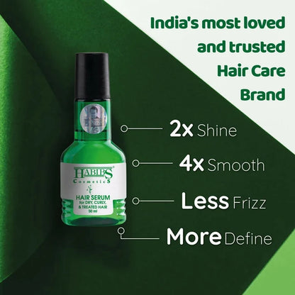 Habibs Professionnel Hair Serum For Smooth Anti-Frizz Hair - 50 ml