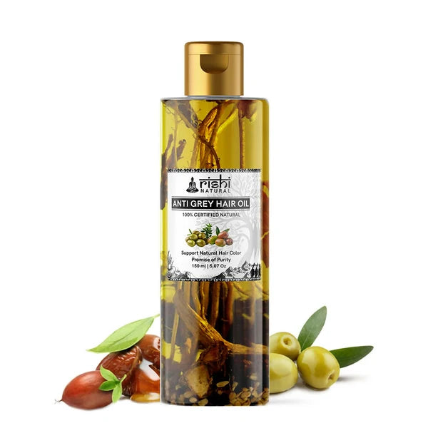 Rishi Natural Anti Grey Hair Oil - 150 ml