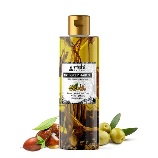Rishi Natural Anti Grey Hair Oil - 150 ml