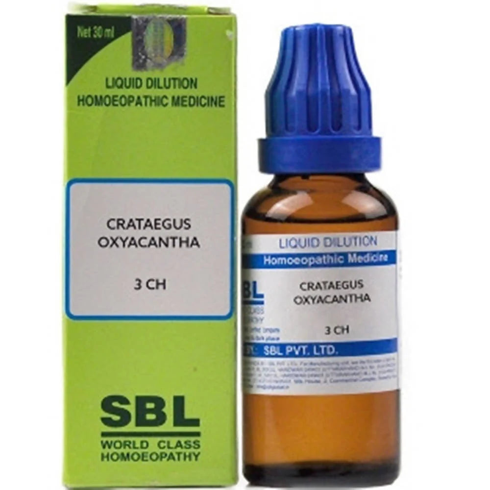 SBL Homoepathy Crataegus Oxyacantha Dilution -3 CH