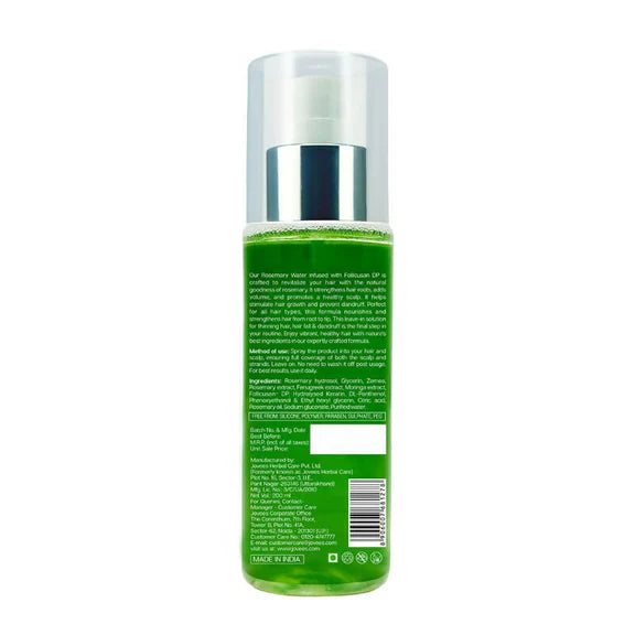 Jovees Herbal Rosemary Water Spray With Follicusan DP - 200 ml