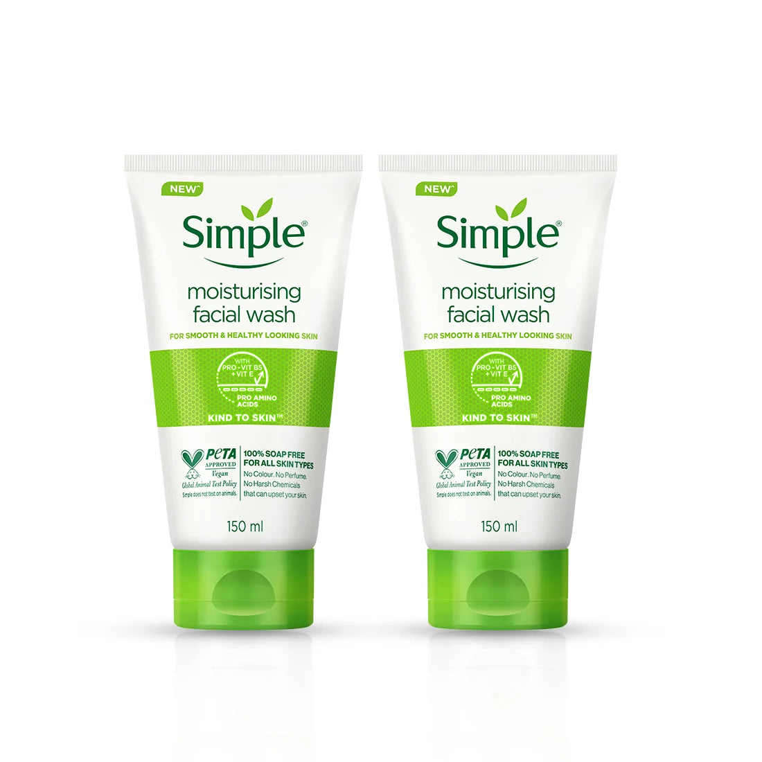 Moisturising Face Wash 150ml (Pack of 2)