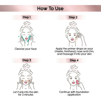 Kay Beauty By Katrina Kaif Illuminating Primer Drops - Rosey Twirl