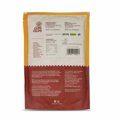 Pure & Sure Moong Dal Traditional Organic Pulses - 500 gm