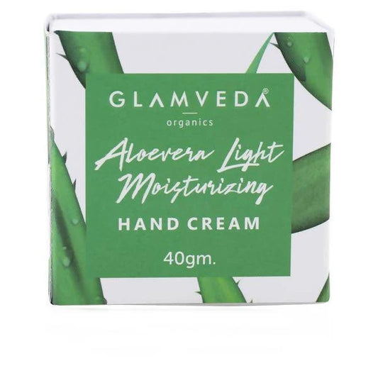 Glamveda Aloevera Light Moisturizing Hand Cream - 40 gm