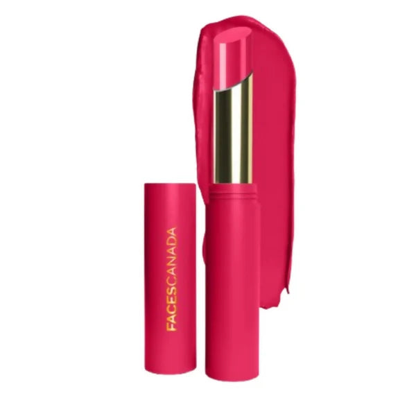Faces Canada 3 in 1 LongStay Matte Lipstick - Day Dream Pink 02 - 2 gm
