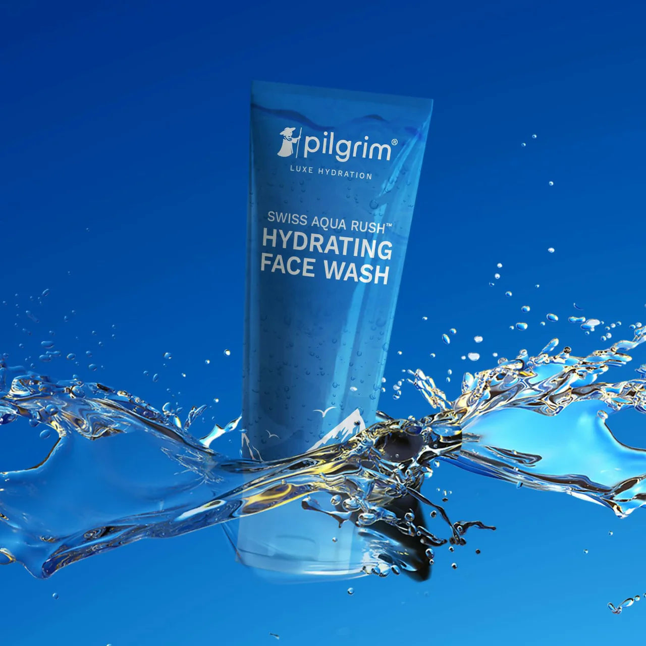 Pilgrim Swiss Aqua Rush Hydrating Face Wash, Refreshes Skin & Restores Hydration