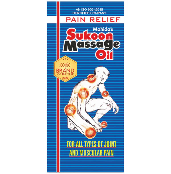 Mahida's Sukoon Massage Oil (Blue) - 500 ml