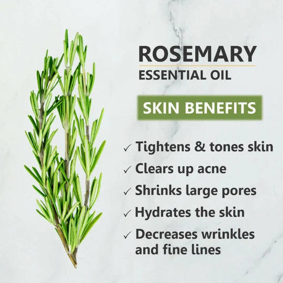 Skiura Nature Rosemary Essential Oil For Hair Growth - 15 ml