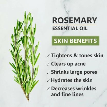 Skiura Nature Rosemary Essential Oil For Hair Growth - 15 ml