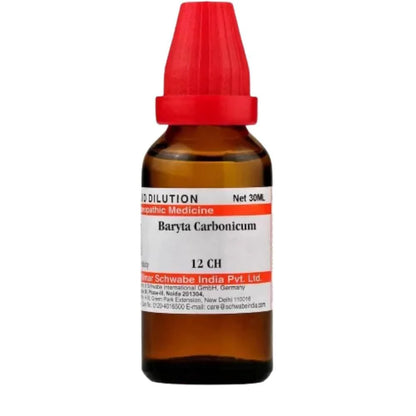 Dr. Willmar Schwabe India Baryta Carbonica (Barium carbonicum) Dilution -6 CH