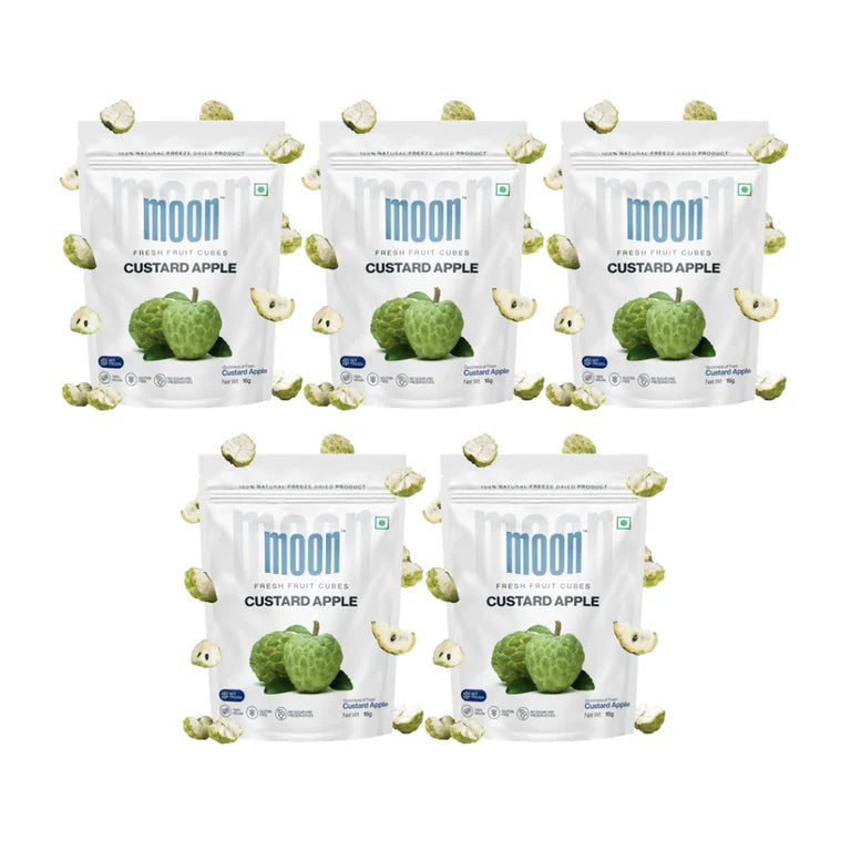 Moon Freeze Dried Custard Apple Cubes