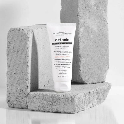 Detoxie Hydrating & Sanitizing Hand & Cuticle Cream - 50 gm