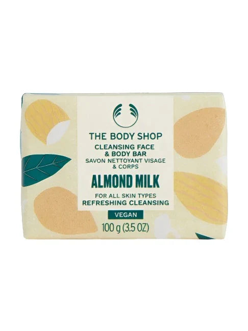 The Body Shop Almond Milk & Honey Soothing & Caring Cleansing Bar