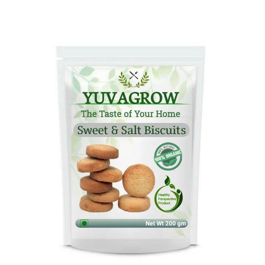Yuvagrow Sweet & Salt Biscuits - 200 gm