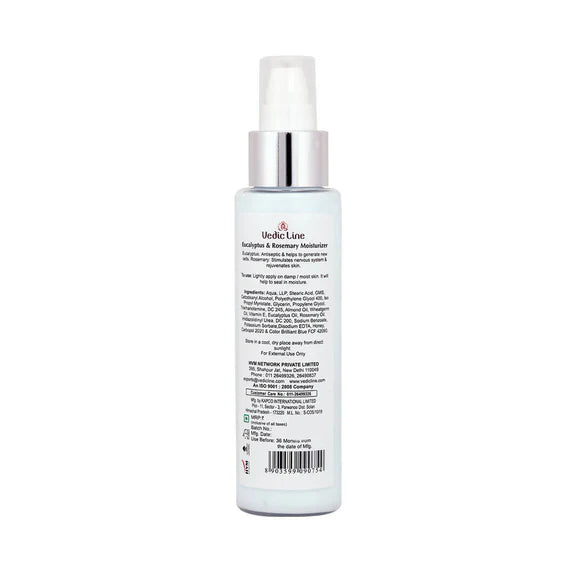 Vedic Line Eucalyptus & Rosemary Moisturizer - 100 ml