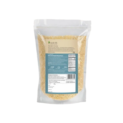 Praakritik Natural Khapli Wheat Rava Roasted Samba Rava - 500 gm