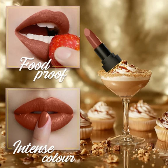 Faces Canada Comfy Matte Velvet Touch Lipstick - Toffee Drizzle 08 - 4.2 gm