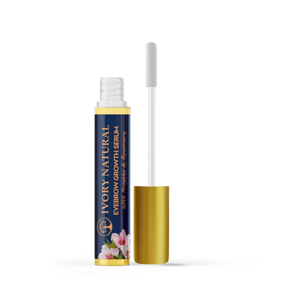 Ivory Natural Eyebrow Growth Serum - Lush Eyebrows For Both Men & Women - 10 ml