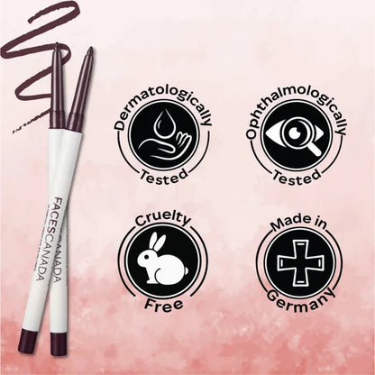 Faces Canada Ultime Pro Twist Eye Kajal Liner - Plum 04 - 0.35 gm