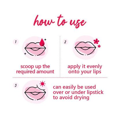 Plum Candy Melts Vegan Lip Balm Red Velvet Love For Dry & Chapped Lips, Natural SPF with Vitamin A - 12 gm