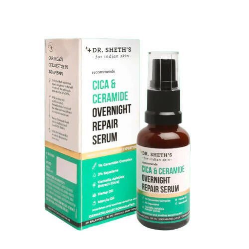 Dr. Sheth's Cica & Ceramide Overnight Repair Serum