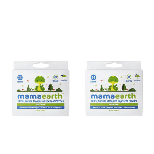 Mamaearth Natural Repellent Mosquito Patches for Babies, 24 pcs