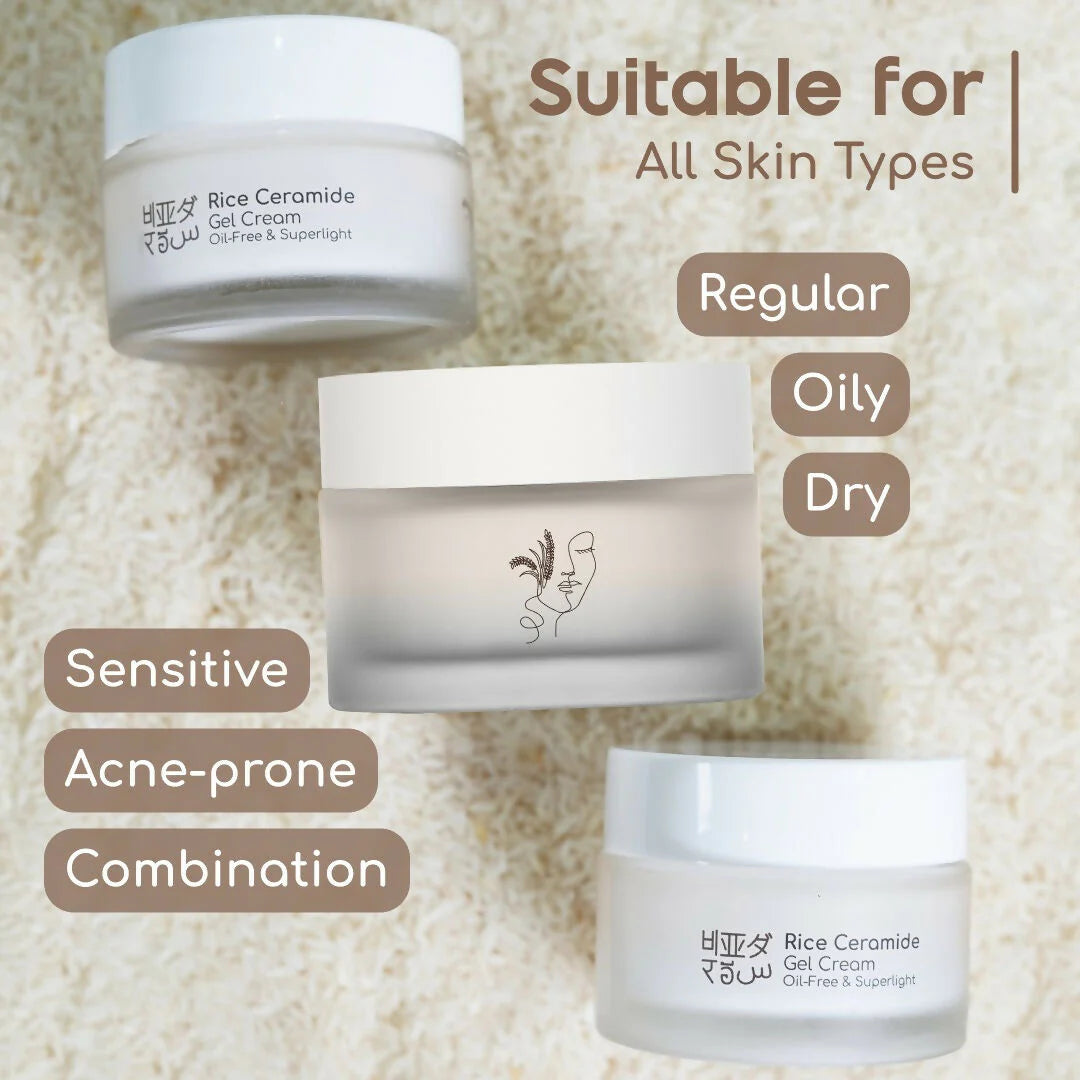 Beyond Rice Oil-Free Rice Ceramide Gel Cream - 50 gm