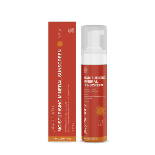 Juicy Chemistry Moisturising Mineral Sunscreen SPF 40 -40 gm