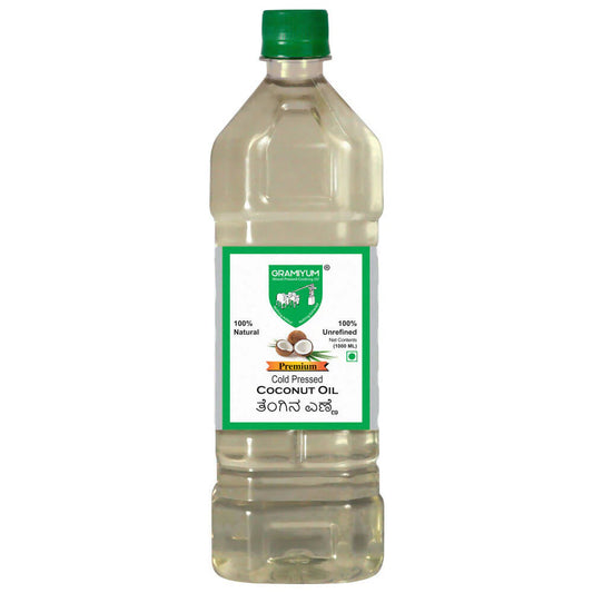 Gramiyum Coconut Oil Cold Pressed/ Nariyal Tel