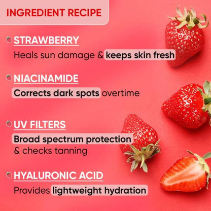Dot & Key Strawberry Dew Tinted Sunscreen - 01 Porcelain - 50 ml