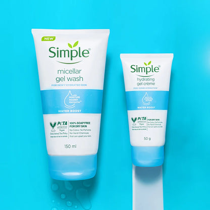 Micellar Facial Wash & Gel Creme Combo