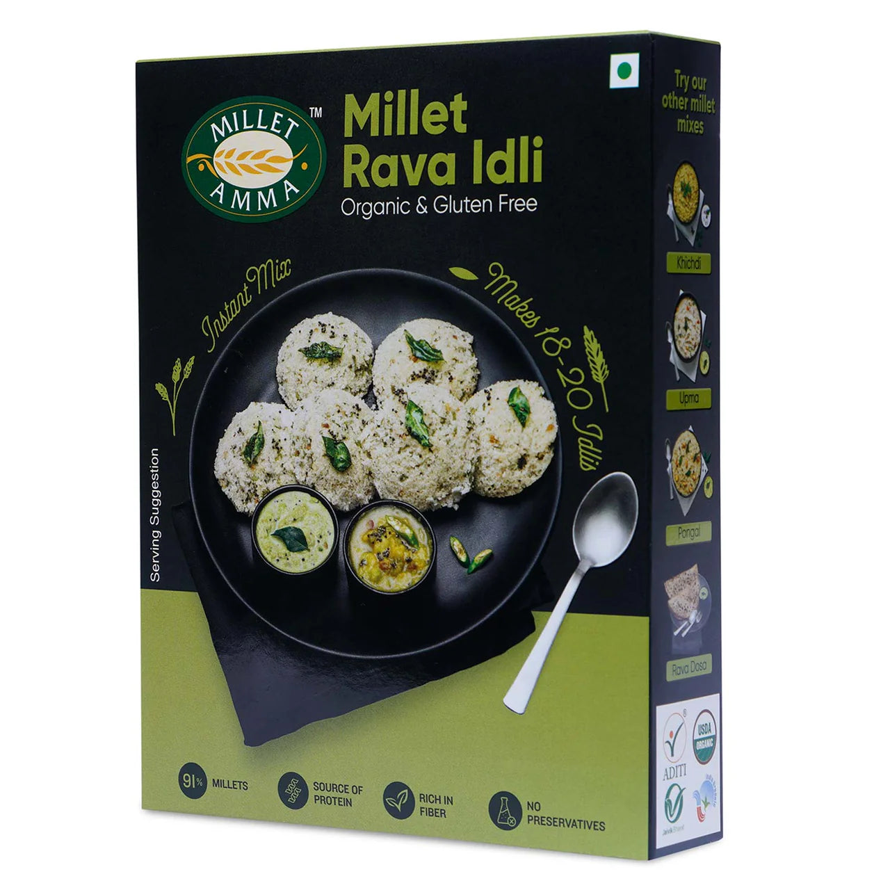 Millet Amma Millet Rava Idli Mix
