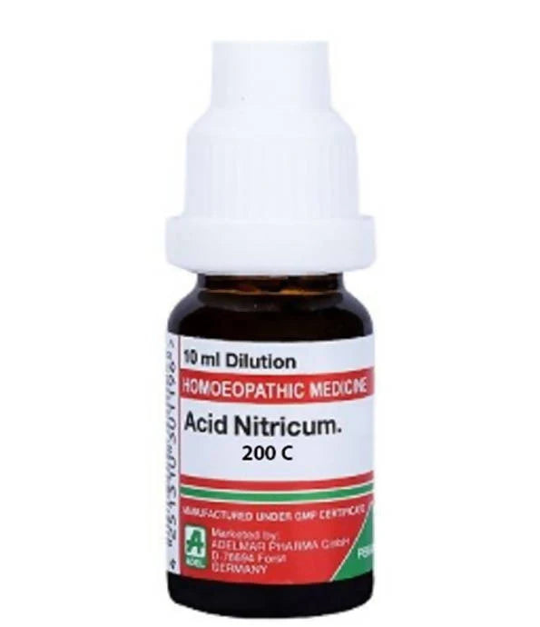 Adel Homeopathy Acid Nitricum Dilution -6 CH
