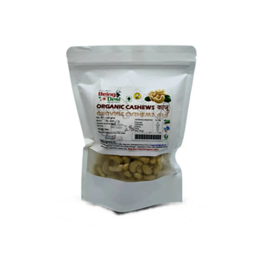Being Desi Organic Cashew Nuts - 250 gm