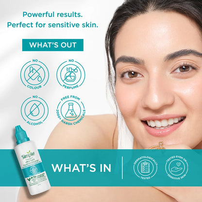 Simple Daily Skin Detox Ultra-Light Liquid Moisturiser, 60ml