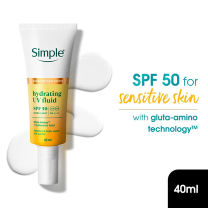 Simple Hydrating UV Fluid, 40ml