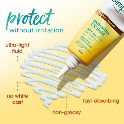 Simple Hydrating UV Fluid, 40ml