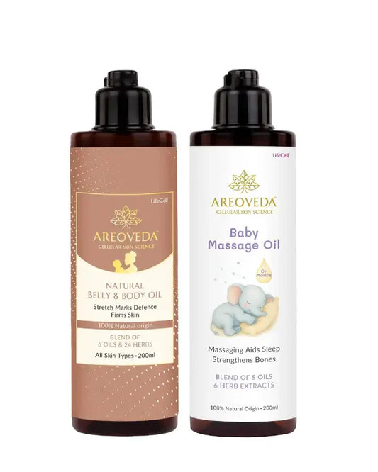 AreoVeda Mom & Baby Oil Combo - combo