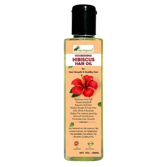 Teja Organics Nourishing Hibiscus Hair Oil - 100 ml