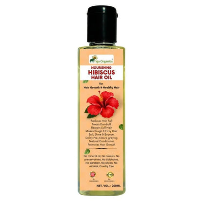 Teja Organics Nourishing Hibiscus Hair Oil - 100 ml
