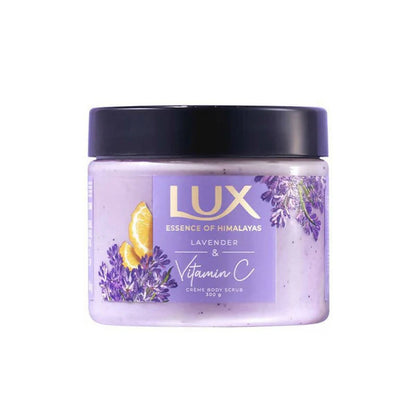 Lux Essence Of Himalayas Lavender & Vitamin C Creme Body Scrub - 300 gm