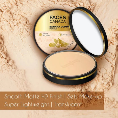 Faces Canada Banana Compact Powder - 9 gm