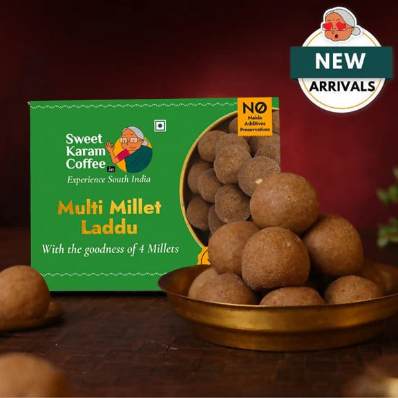 Sweet Karam Coffee Multi Millet Laddu - 150 gm