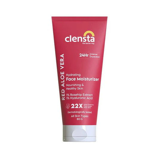 Clensta Red Aloe Vera Hydrating Face Moisturizer - 80 ml