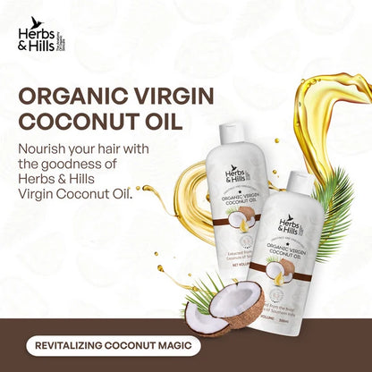 Herbs & Hills Organic Virgin Coconut Oil - 300 ml