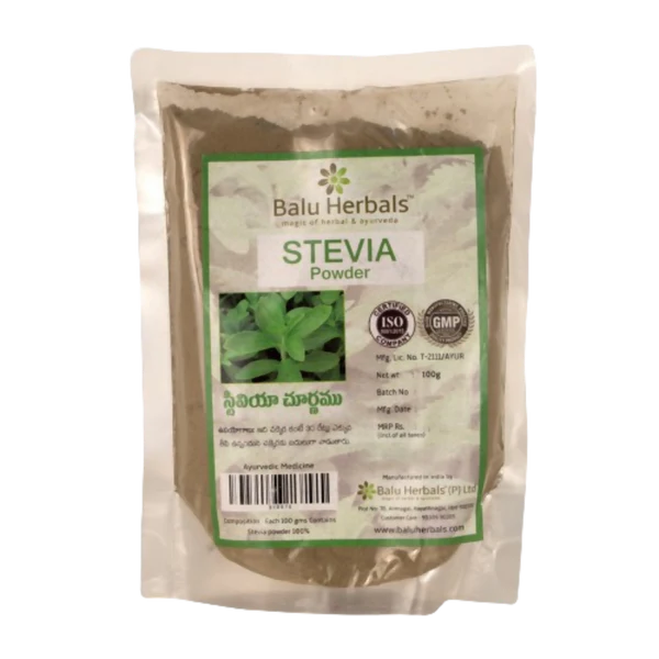 Balu Herbals Stevia Powder - 100 gm